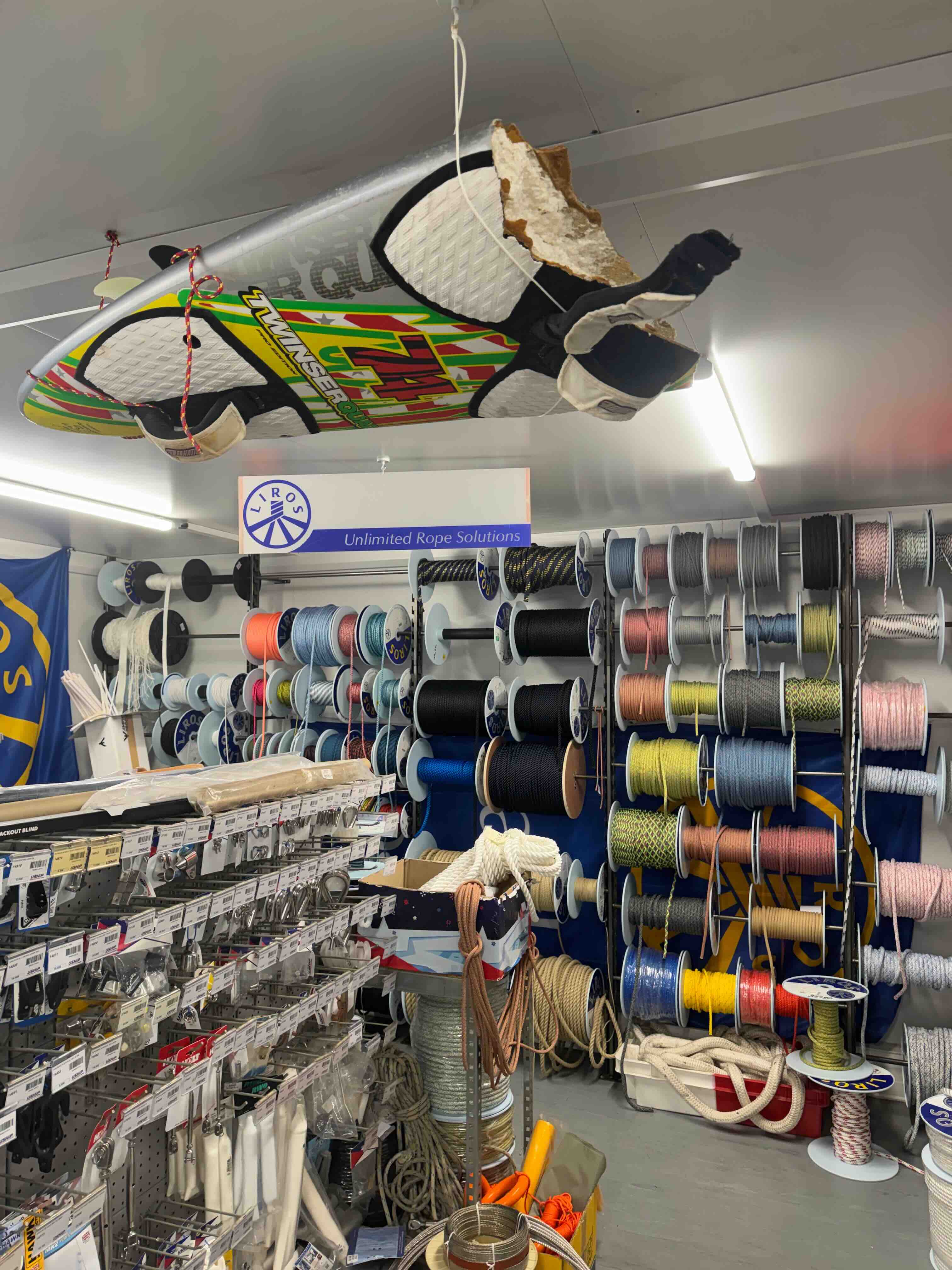 Équipements de cordage