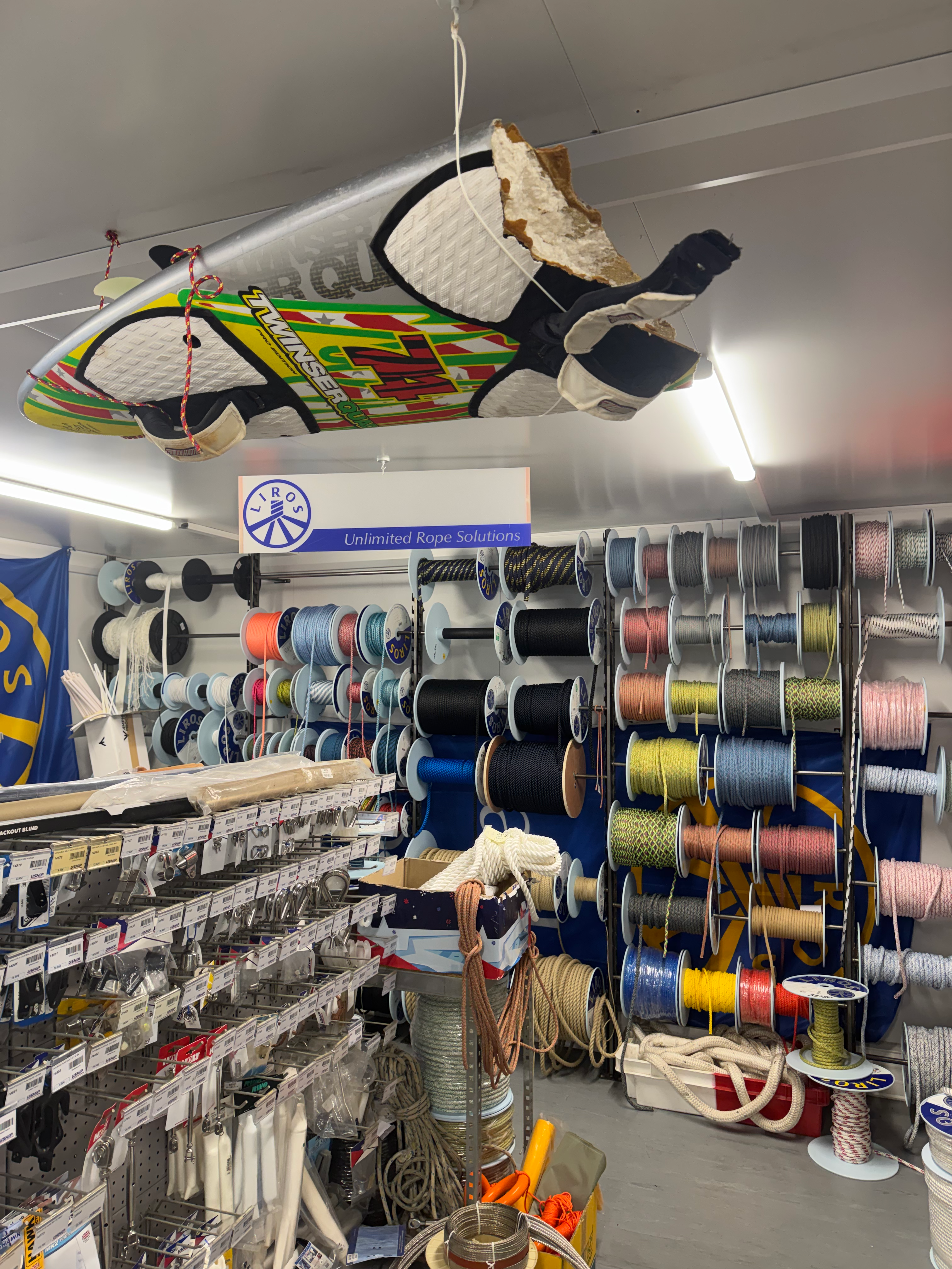 Équipements de cordage